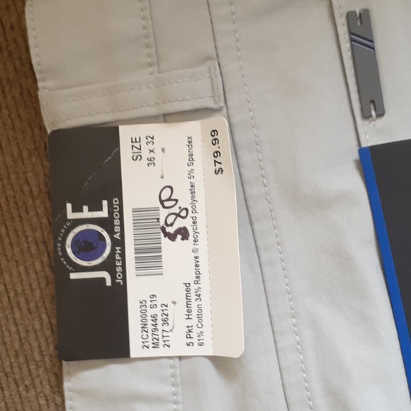 Joe Joseph Abboud pants  true color is more like a light gray - Picture 4 of 6